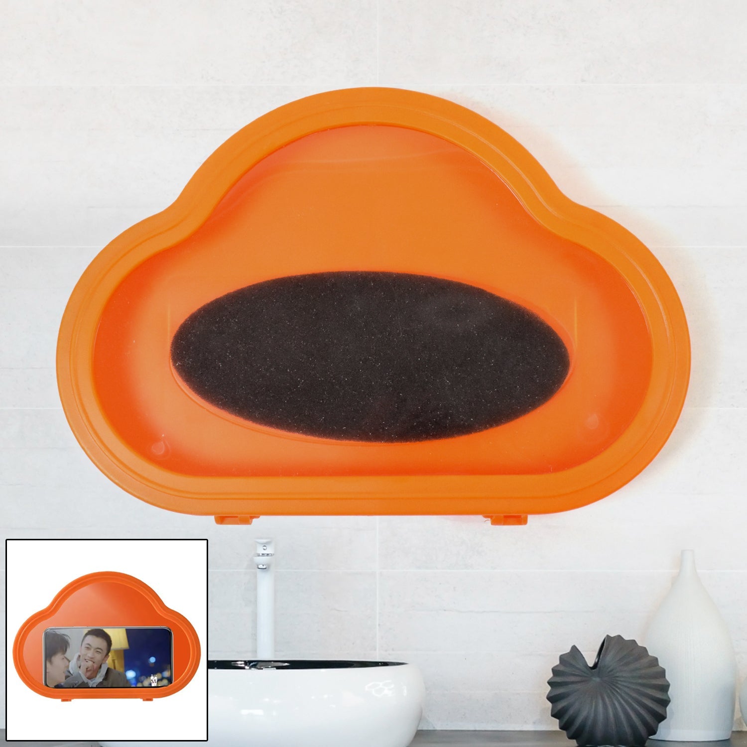 Smartphone / Mobile Stand, Waterproof Case, Smartphone Stand Case (1 Pc/ Orange) Smartphone / Mobile Stand, Waterproof Case, Smartphone Stand Case (1 Pc/ Orange)